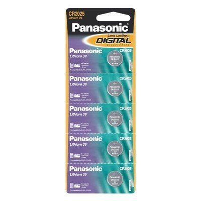 PILHA BOTÃO PANASONIC CR2025 LITHIUM