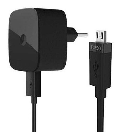 CARREGADOR MOTOROLA TURBO V8 15W / 3A