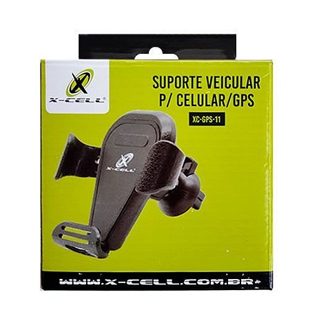 SUPORTE VEICULAR PARA CELULAR - ENTRADA DE AR X-CELL XC-GPS-11
