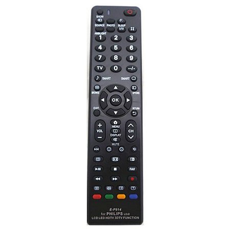 CONTROLE CR C 01287 CR TV LCD/LED/HDTV/3D UNIVERSAL PHILIPS P-914