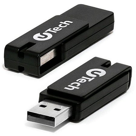 PEN DRIVE 4GB PRETO UTECH
