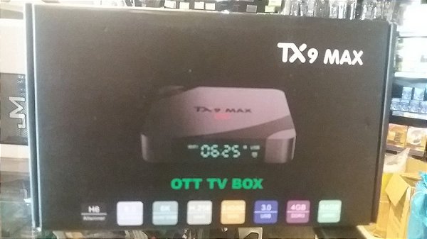 OTT TV BOX TX9 MAX 6K ANDROID 9.0 4GB RAM / 64GB ROM