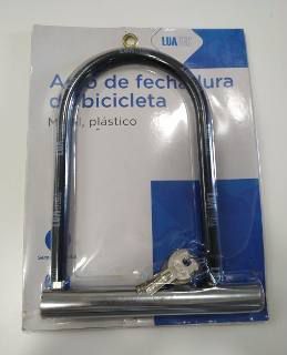 CADEADO PARA USO EM BICICLETA, BLOQUEIO EM U LK-BL11