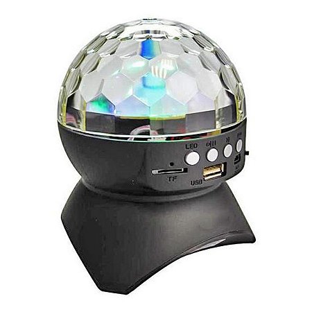 MINI CAIXA DE SOM PORTATIL C/ LED - MOD XC-XL-12 X-CELL