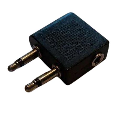 ADAPTADOR DE AUDIO P2 FEMEA PARA 2 P2 MACHO 3,5mm OEM