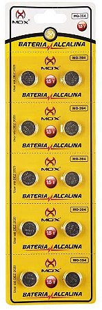 BATERIA BOTAO MOX MO-394 (CARTELA C/ 10PCS)