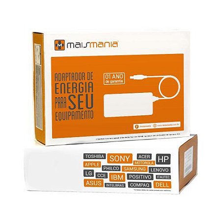 FONTE PARA NOTEBOOK 12V 1.5A 2.0 X 1.0 MOTOROLA MM784 MAIS MANIA