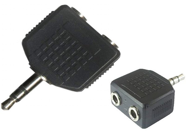 ADAPTADOR P2 ESTEREO 2 P10 ESTEREO TEBERA 23019N