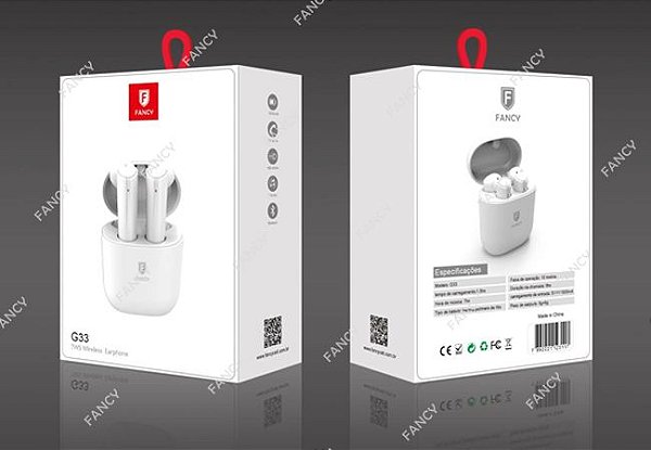 FONE DE OUVIDO SEM FIO TWS WIRELESS FANCY G33 - Mais Eletrônicos -  Distribuidora