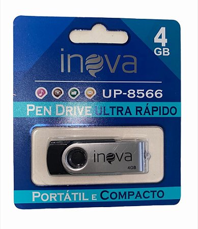 PEN DRIVE INOVA 4GB UP-8566