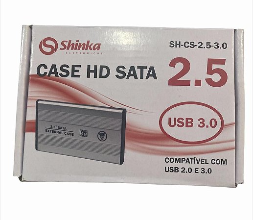 CASE HD SATA 2.5 USB 3.0 SHINKA SH-CS-2.5-3.0