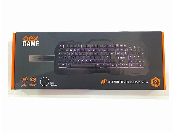 TECLADO GAMER FUSION RELOADED OEX TC204