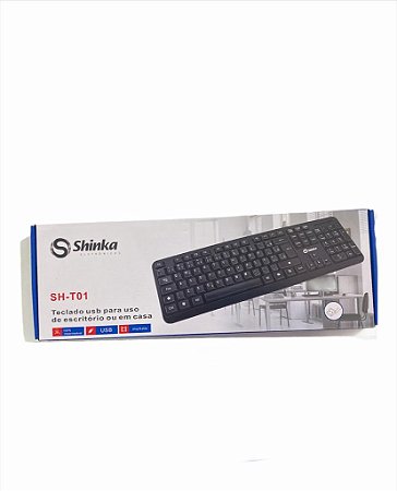 TECLADO USB IMPERMEAVEL SHINKA SH-T01