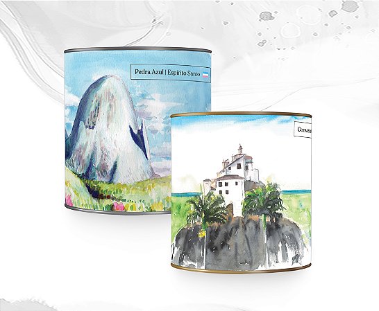 Kit 2 Aquarelas do ES - Café Especial