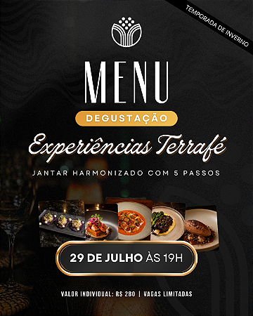 Jantar Harmonizado - Experiências Terrafé