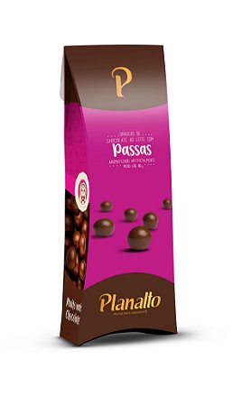 Drágea Chocolate ao Leite e Passas 80g