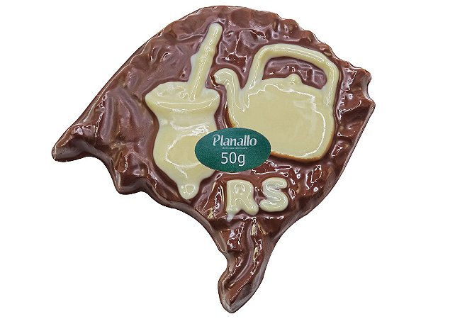 Mapa Chocolate ao leite 50g