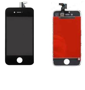 Combo Frontal Display Touch Iphone 4s Preto