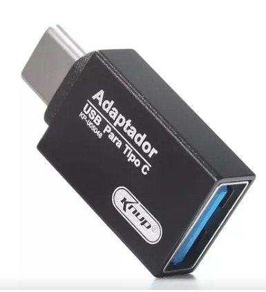 Adaptador OTG micro USB para pendrive tipo C