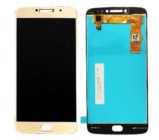 Combo Display tela frontal Moto E4 XT1763 dourado