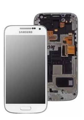 Combo Frontal Display Touch Galaxy S4 Mini i9192 i9195 Branco