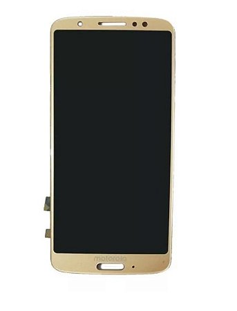 Combo Display tela frontal Moto G6 Xt1925 dourado