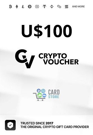 Crypto Voucher US$100 Dolares