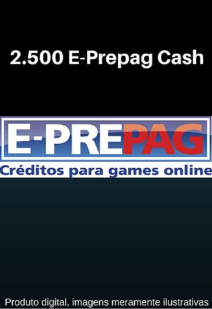 E-Prepag Card - 2500 E-Prepag Cash