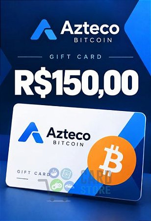 Gift Card Azteco Bitcoin R$150