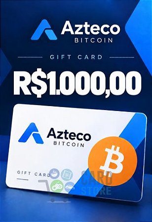 Gift Card Azteco Bitcoin R$1000