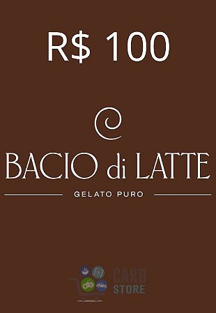Gift Card Bacio di Latte Digital 100 Reais