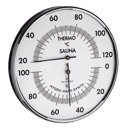 Termo-Higrômetro para Sauna Incoterm A-DIV-0104