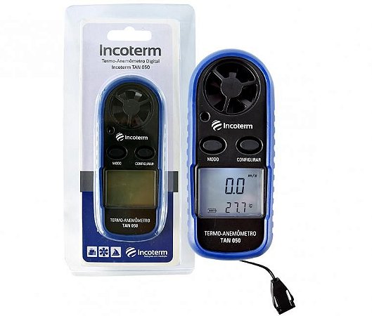 Termo-Anemômetro Digital Incoterm TAN 050 Incoterm T-ANE-0030.00