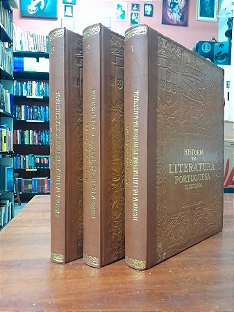 História da Literatura Portuguesa Ilustrada (3 vols.) - Albino Forjaz de Sampaio
