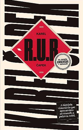 R.U.R: Os Robôs Universais de Rossum Capa dura  - Karel Čapek