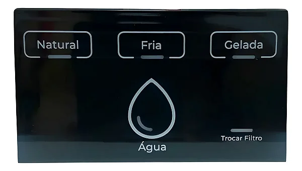 Display IBBL Touch Preto Para Purificador New E-due