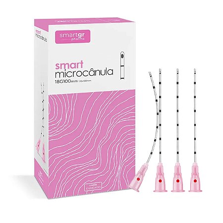 Smart Microcânula 18G x 100mm Caixa Com 10 Unidades - Smart Gr