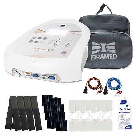 Neurodyn II Canais + Cintas Elásticas + Maleta - Ibramed