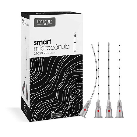 Smart Microcânula 22G X 50mm Caixa Com 10 Unidades - Smart Gr