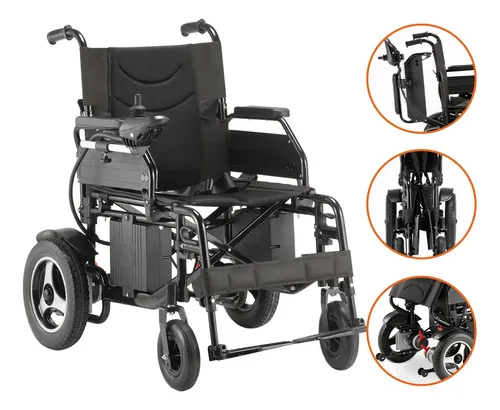 Cadeira de Rodas Motorizada Modelo D800 Até 120 Kg - Dellamed
