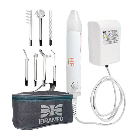 Novo HF Equipamento De Alta Frequência Portátil + 7 Eletrodos - Ibramed