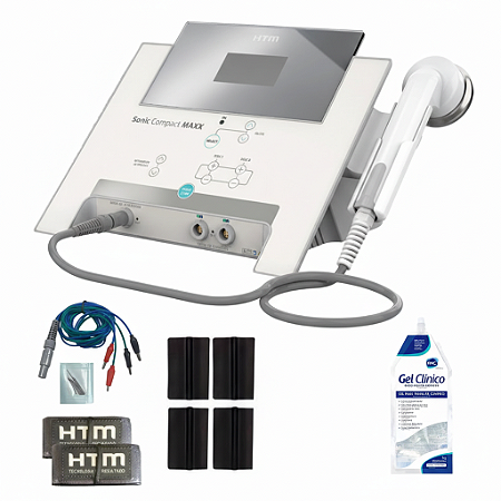 Aparelho De Ultrassom Sonic Compact Maxx + Gel 1 Kg - HTM