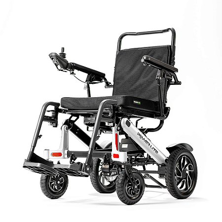 Cadeira De Rodas Motorizada Leve Pop S Prata - Power Lite