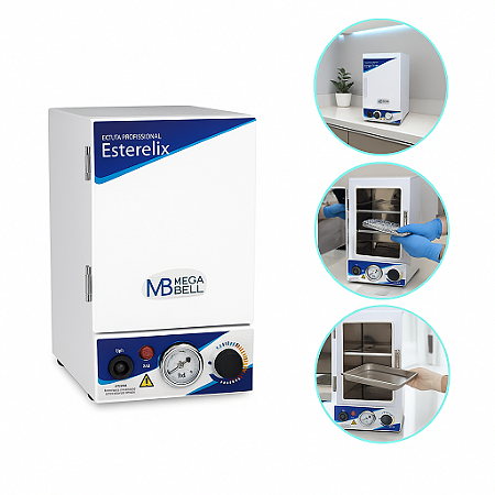 Estufa Profissional Esterelix 4,2 Litros Branco - Mega Bell - OUTLET