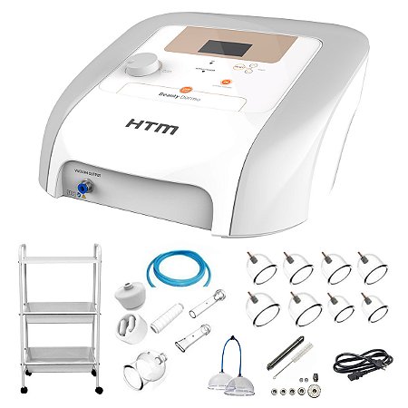 Beauty Dermo Htm + Carrinho + Caneta Diamantada + Ventosa