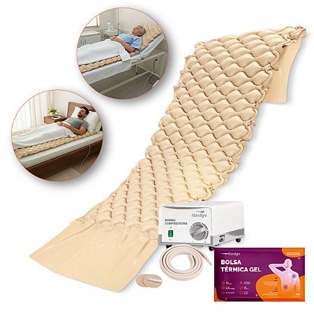 Kit Colchão Pneumático + Bolsa Térmica - Hidrolight
