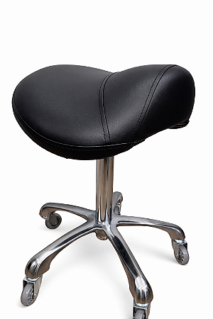 Mocho Sela Fixo Assento Ergonômico Giratório AL-A002 - Akmed