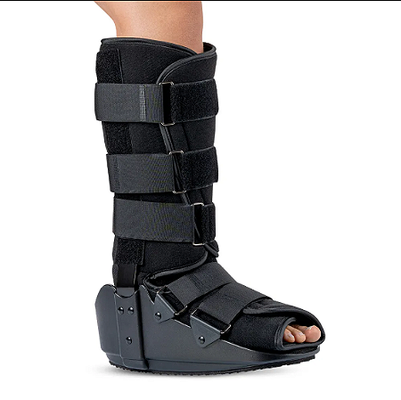 Bota Imobilizadora Longa Suporte Aluminio - Dellamed