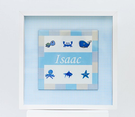 Porta de Maternidade (Tema Fundo do Mar)