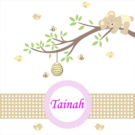 Porta de Maternidade (Tema Ursinha)